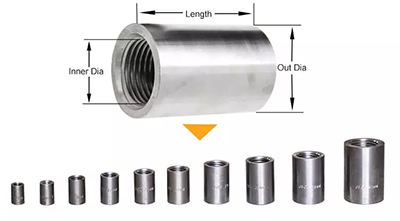 Threaded Rebar Coupler 